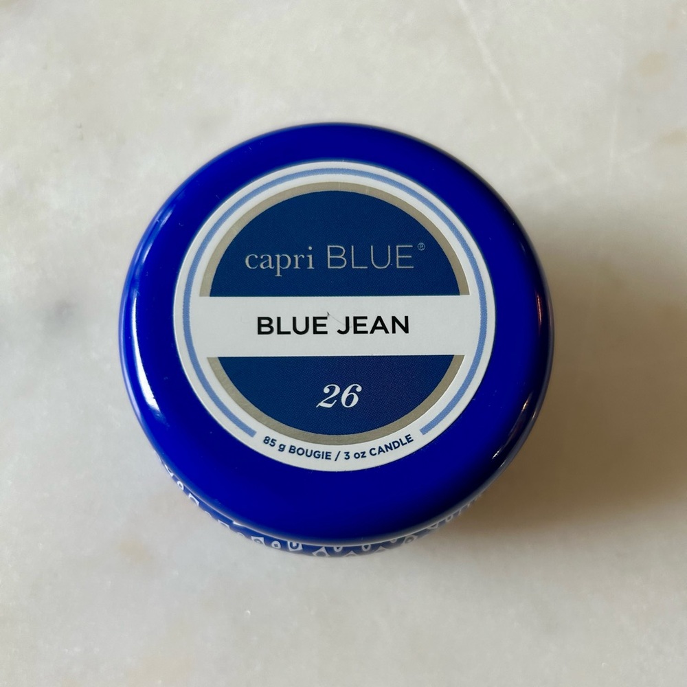 CAPRI BLUE BLUE JEAN SIGNATURE BLUE MINI TIN 3 OZ